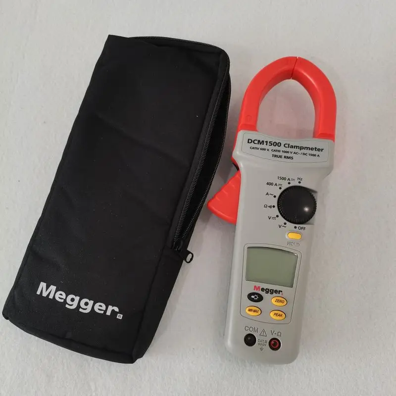 UK Megger Clamp Meter DCM1500S Photovoltaic DC 2500A Clamp Meter AC And DC Clamp Multimeter