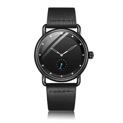 Mens Watches Minimalist Ultra Thin Fashion Dressy Wrist Watch For Men Business Casual Luxury Quartz Watch