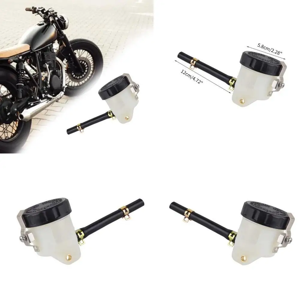 

31BC For GSXR750 ZX10R ZX14R ZX6R Brake Fluid Reservoir Oil Cup Motorcycle Part