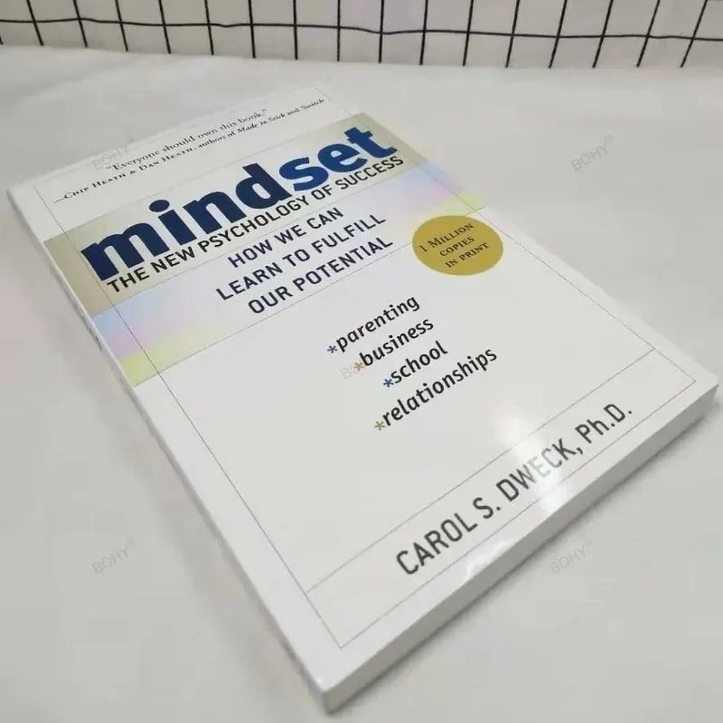 Mindset The New Sard Of Success English Plede Carol S. Dweck-Livre inspirant étranger, personnalisable