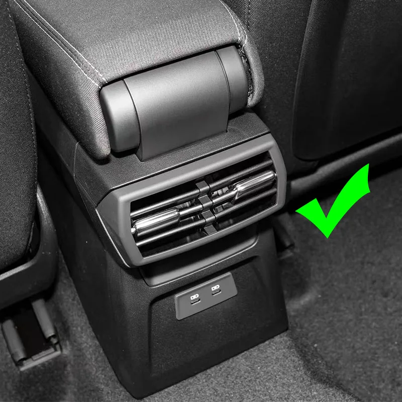 Rear air conditioning vent protective cover, interior protective component For Audi A3 8Y 2021 2022 2023 2024 2025