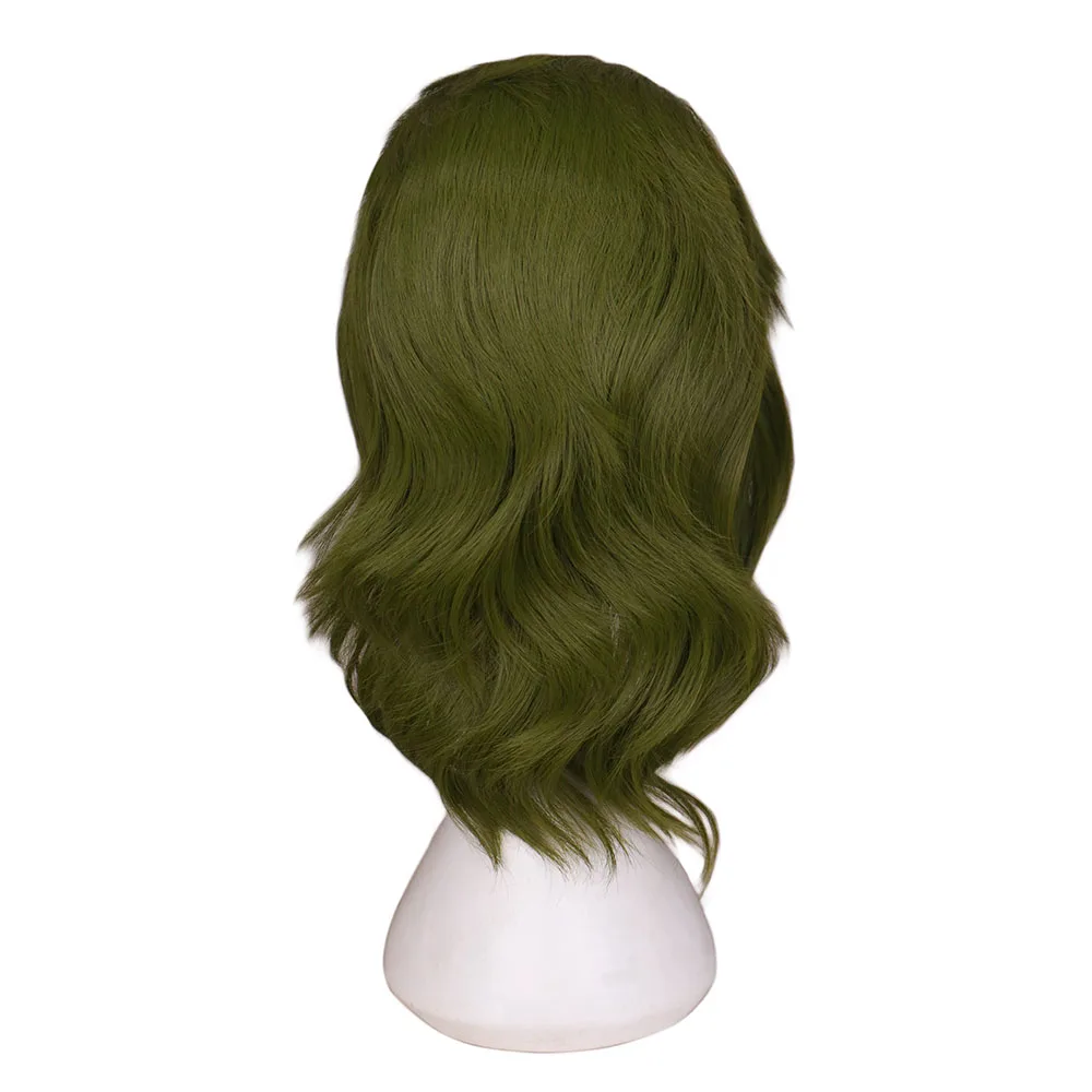 Joker Cosplay Green Wig Cosplay Mens Green Wig Fluffy Wig  Joker Costume Clown Wig High Temperature Fiber Hair Wigs anime