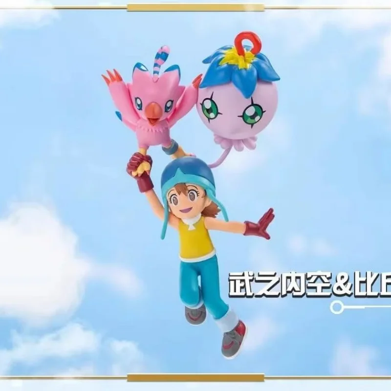 Bandai оригинальный Digimon Adventure 25th Anniversary памятный воздушный шар слепая коробка модная игрушка кукла детство цифровой монстр