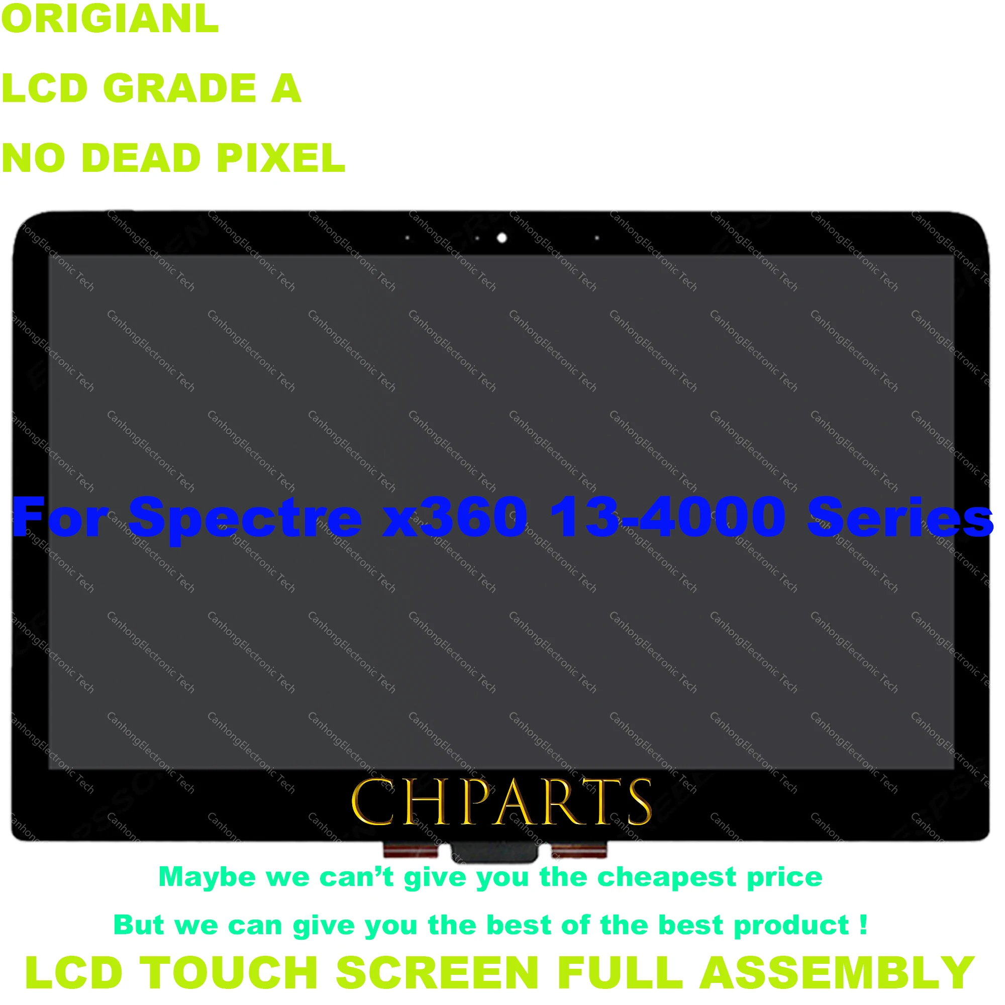 13.3'' LCD Display Assembly Touch Screen Digitizer Laptop For HP Spectre x360 13-4000 series 13-4xxxx 13-4115 FHD QHD TPN-Q157