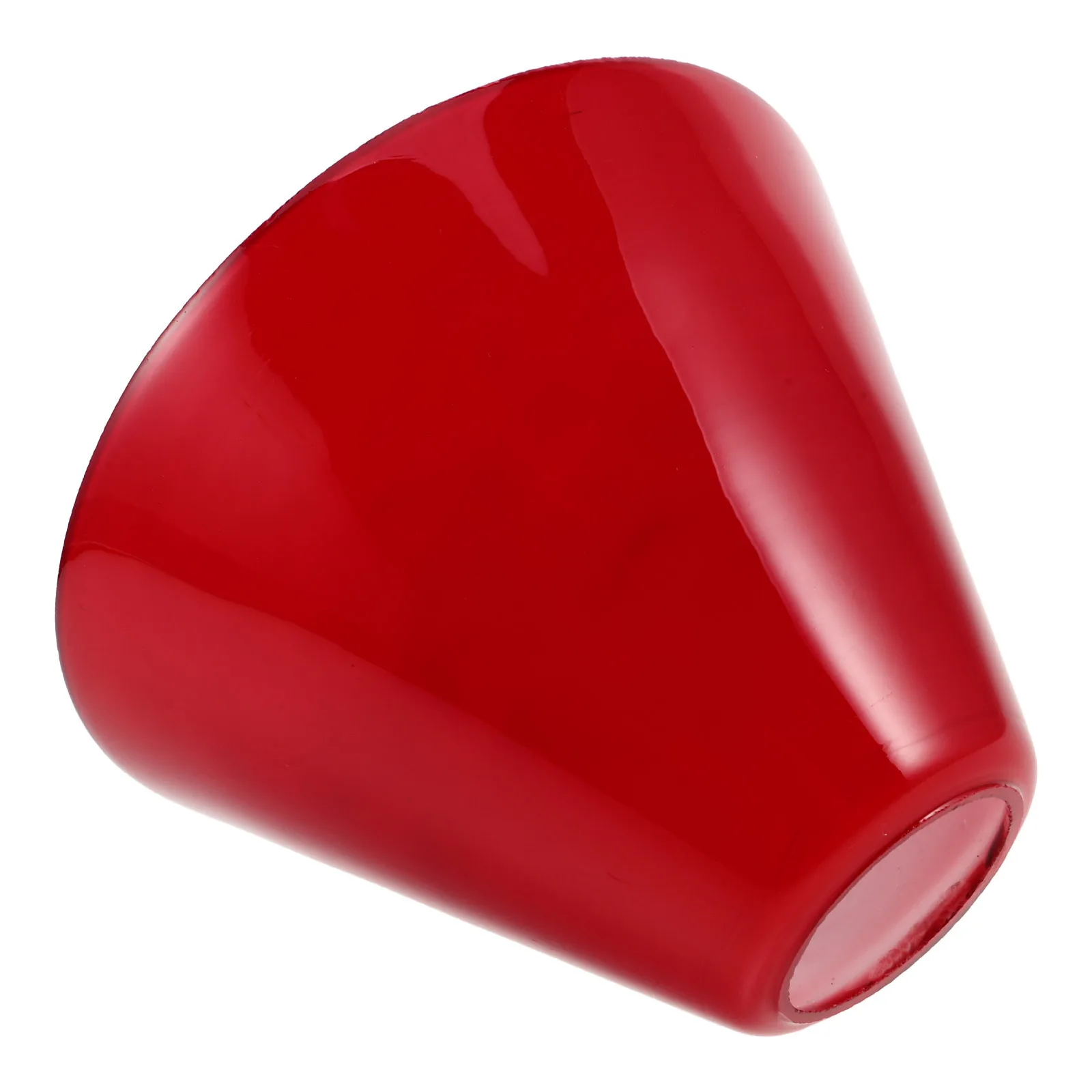 

Red Glass Lampshade 6.48x4.52x4.52in Vintage Retro Glass Lamp Shade Light Accessories for Table Lamps Pendant