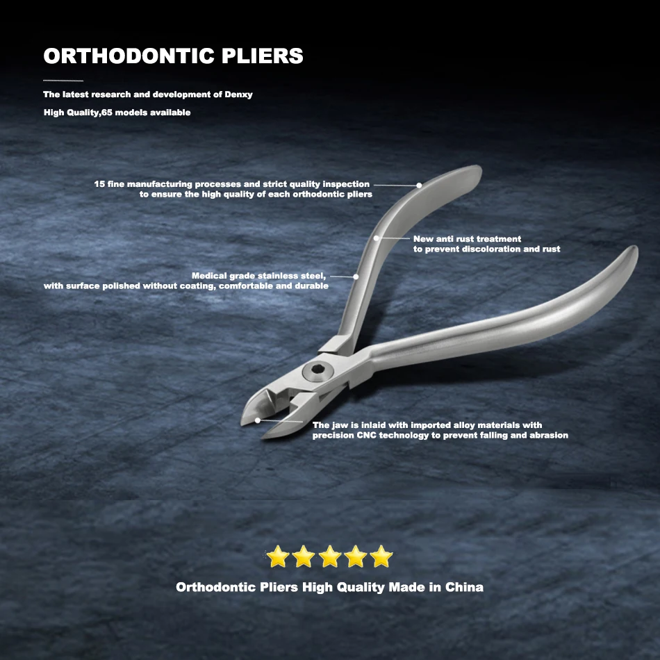 Made in China High Quality Dental Orthodontic Pliers Distal End Ligature Cutter Heavy Wire Cutter Plier Dentistry Dentist Tools