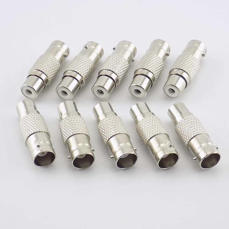 BNC أنثى إلى RCA أنثى المقبس محول محوري محول موصل للصوت والفيديو كاميرا كابل مستقيم G3