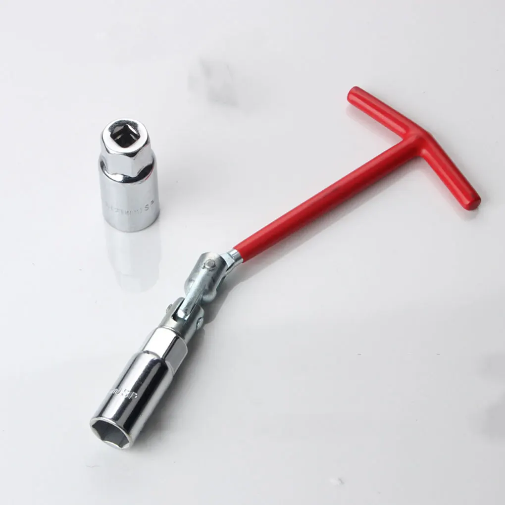 Spark Plug Socket Wrench Socket Removal Tool Motorcycle Disassembly Tools T-shaped Handle 16mm 21mm