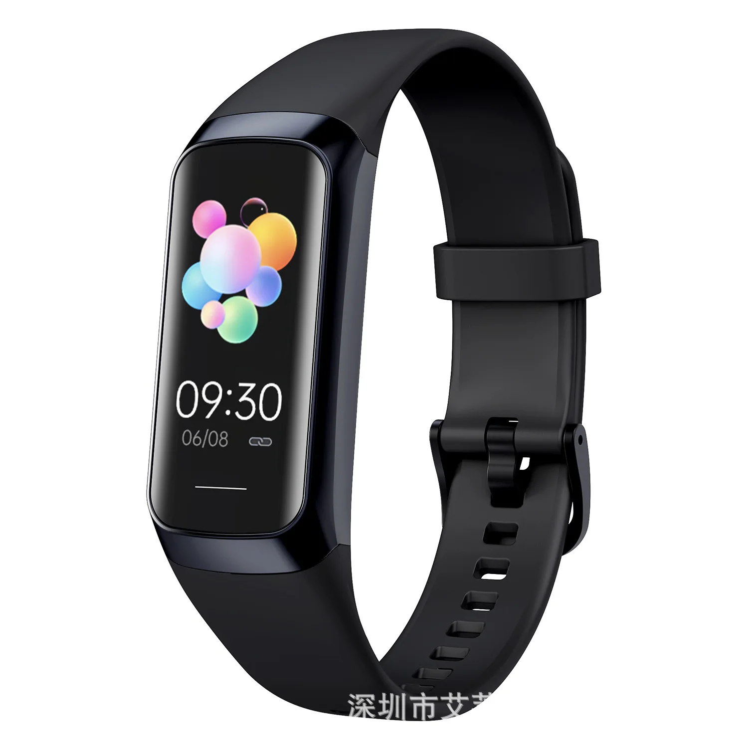 

Color Screen C60 Smart Bracelet 1.1 Screen Heart Rate Blood Pressure Blood Oxygen Waterproof Gift for Women