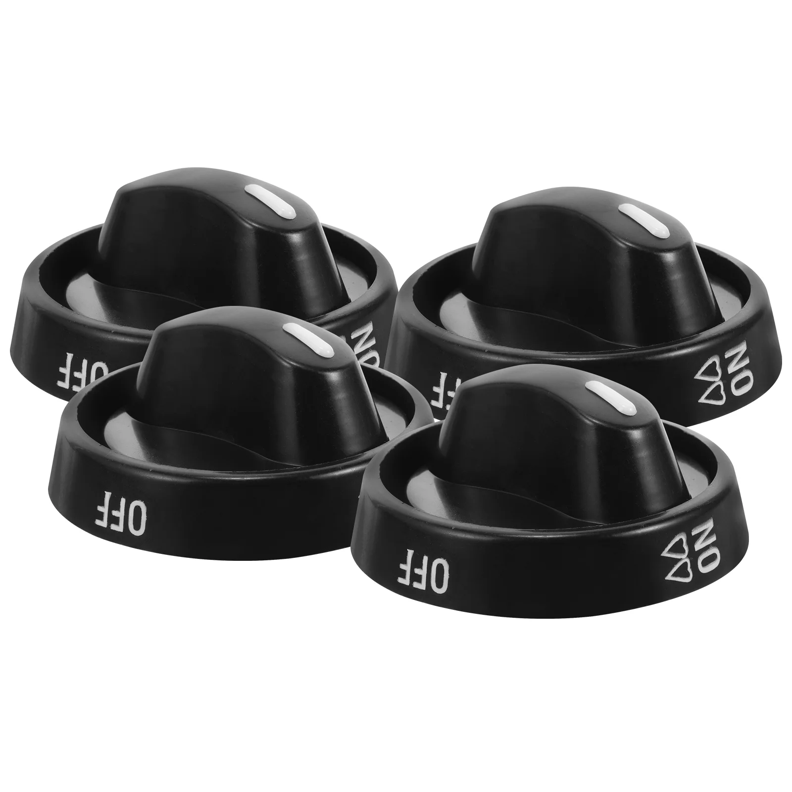 4 Pcs Desktop Gas Stove Knob Oven Universal Range Knobs Kitchen Control Plastic