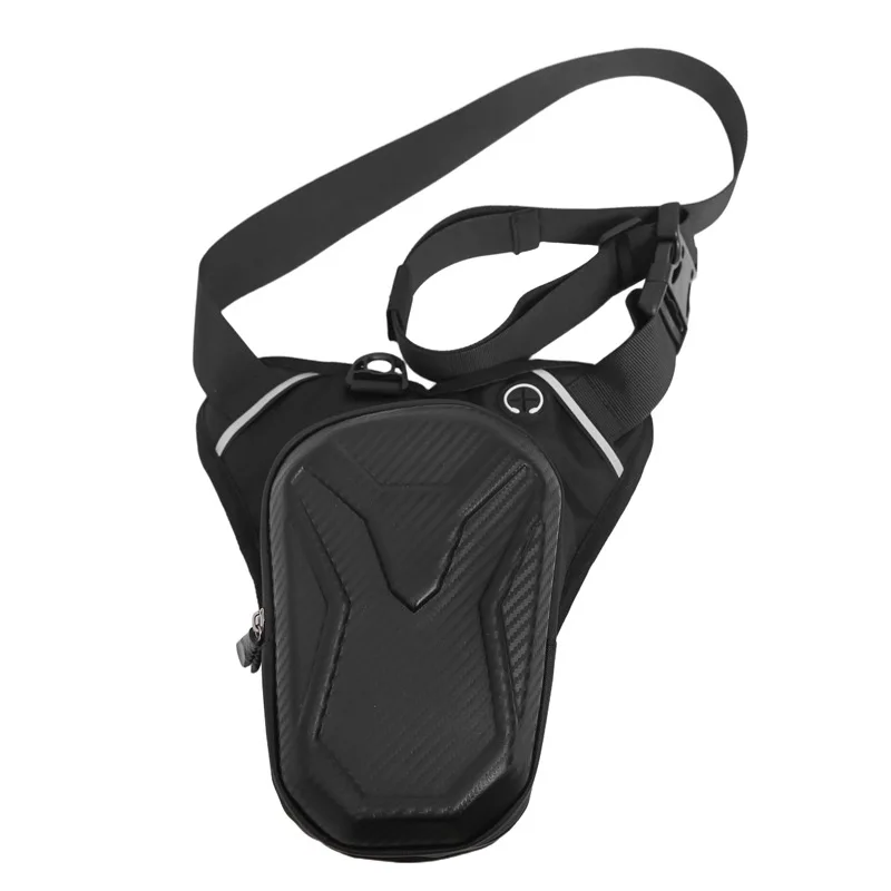 حقيبة خصر جديدة لساق الدراجات النارية لعام 2025 للرجال، حزمة حبال كروس لركوب الدراجات، حزمة الفخذ الرياضية الخارجية، بسيطة وعملية ​