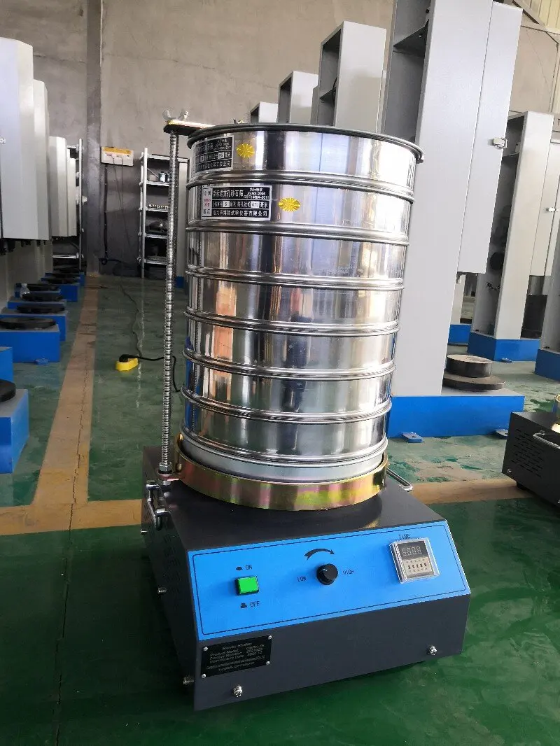 Factory Sale Lab Equipment Mechanical Vibrating Sieve Shaker Machine Vibratory Sieve Shaker For Analysis Test Sieve