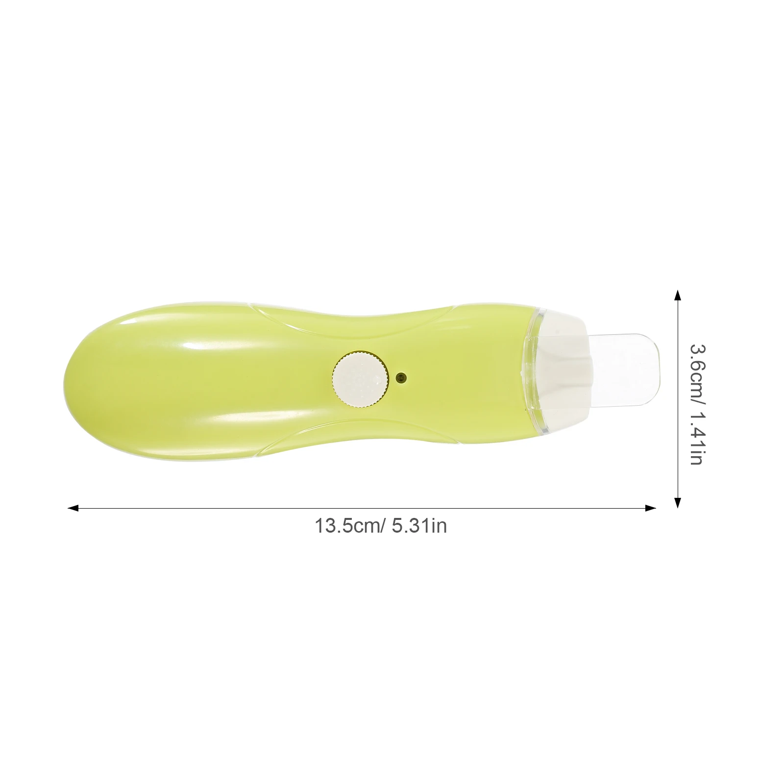 1세트 충전식 전기 손톱깎이 휴대용 자동 성인용 손톱깎이 여행 및 가정용