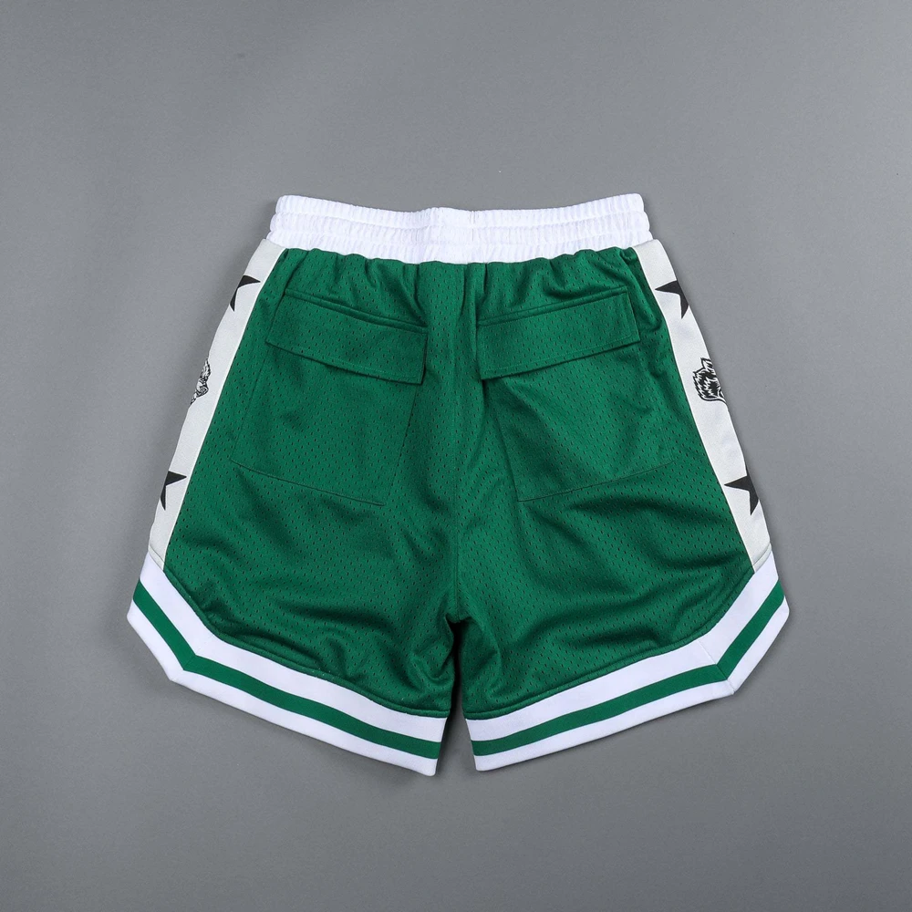 Men's Casual Shorts Summer Gym Fitness Sports Training Running Quick-Drying Short Pants Jogger Male Green Basketball Shorts