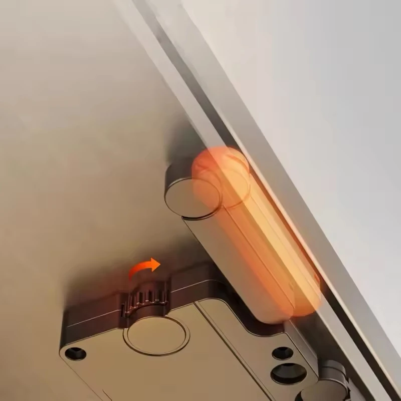 Automatic Door Press Opener Cabinet Concealed Door Closer Press type Buffer Damper Door Closer