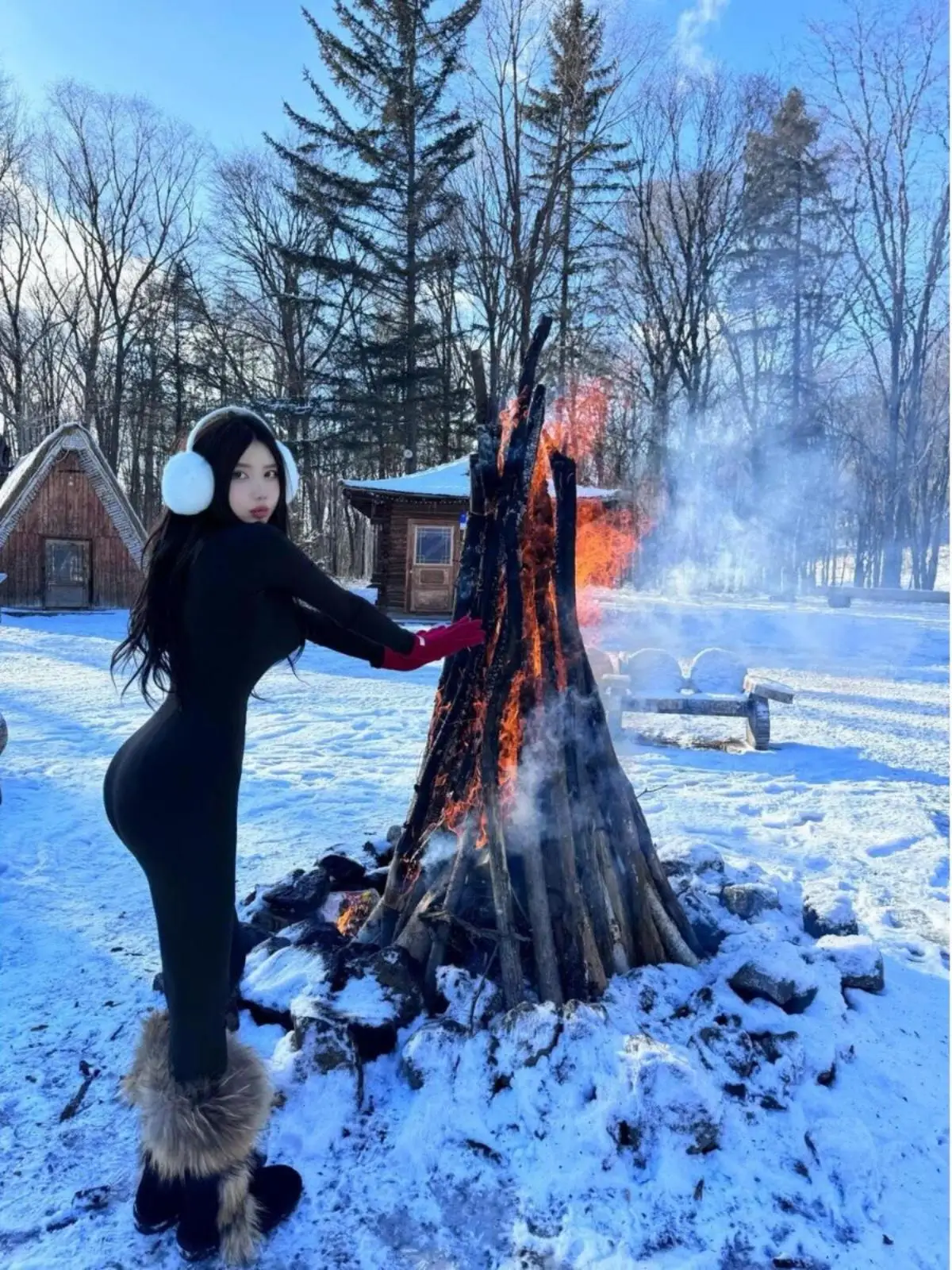 Bla Sexy Long Sve Onesie for Women Travel Photoaphy High Waist Straight Leg Pants Polyester Fiber Commute Sle Autumn...