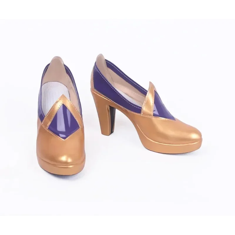 

LOL Syndra Star Guardian Сапоги для косплея на заказ, костюмная обувь в стиле аниме для женщин tt9]