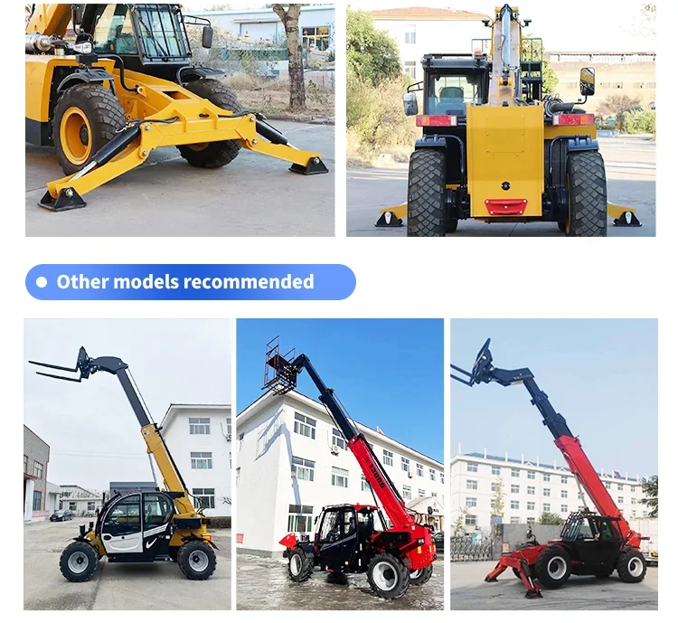 4Ton Telehandler سعر الرافعة الشوكية للرافعة الشوكية تلسكوبية مع قدرة تأجير الرافعة الشوكية الرافعة الشوكية للعمل التضاريس الخام