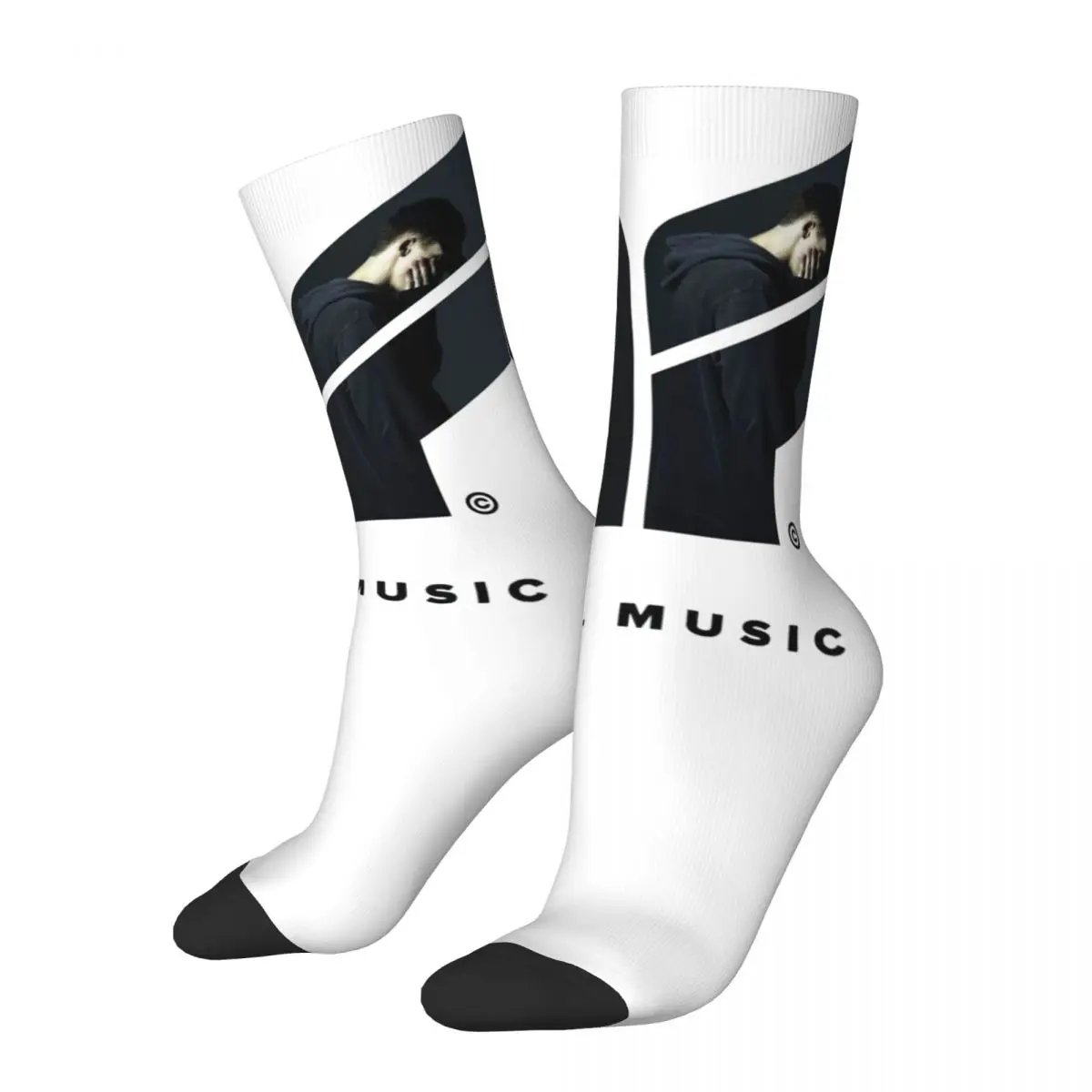 NF Real Music Hope 2024 Design All Season Socks Accessories for Male Breathable Print Socks