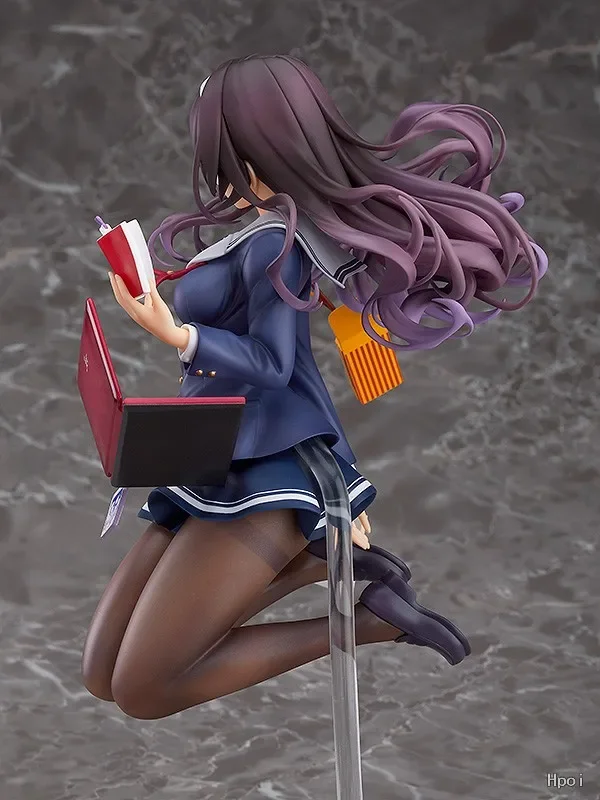 Original Kasumigaoka Utaha Flying Apsaras Estilo PVC Action Figure, Anime Modelo Brinquedos, Presente Boneca Coleção, 21cm, Max Fábrica