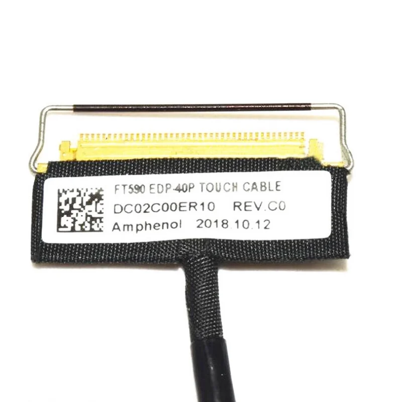 Per Lenovo ThinkPad T590 ft590 EDP FHD touch screen cable dc02c00er10