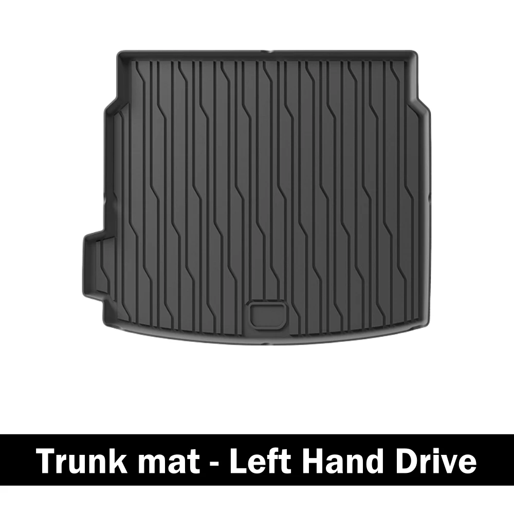 Für ZEEKR 001 2024 2025 2026 Auto-Fußmatten Kofferraummatte TPE 3D Fußmatten-Set Allwetter Wasserdicht Linkslenker – Detail 3