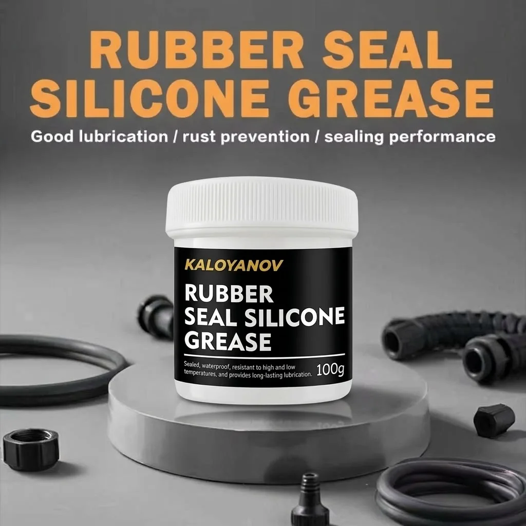 Rubber sealing silicone grease -50g/100g, rubber ring sealing, waterproof, leak-proof, rust-proof and lubricating