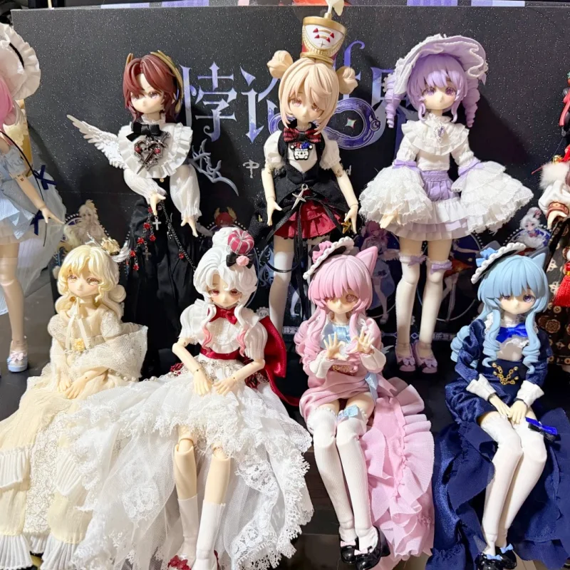 

[Genuine] In Stock Beating Instantly Bjd Paradox World Blind Box Movable Doll Eight Point Trendy Play Desktop Ornament Cute Gift