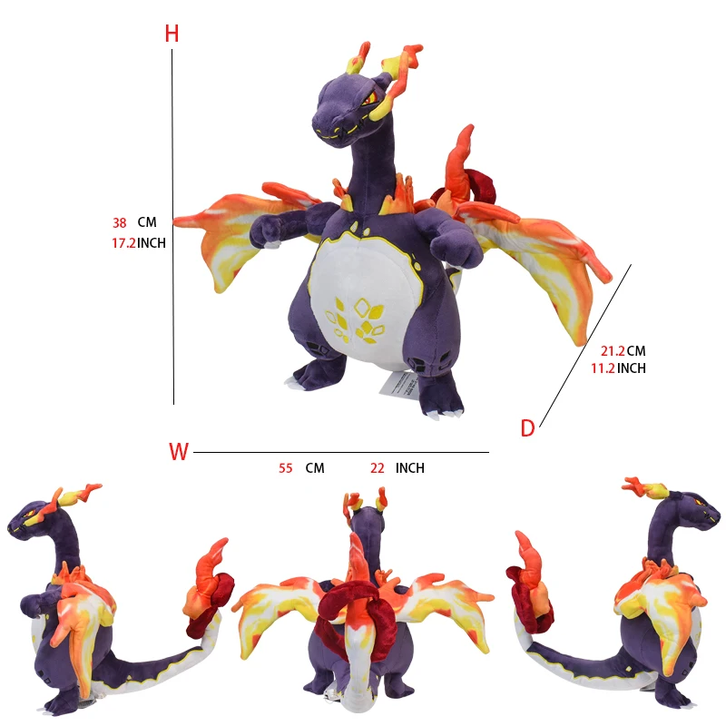 Peluche Charizard nelle sue varie versioni (circa 20-40cm) 31 Peluche Charizard nelle sue varie versioni (circa 20-40cm) _28