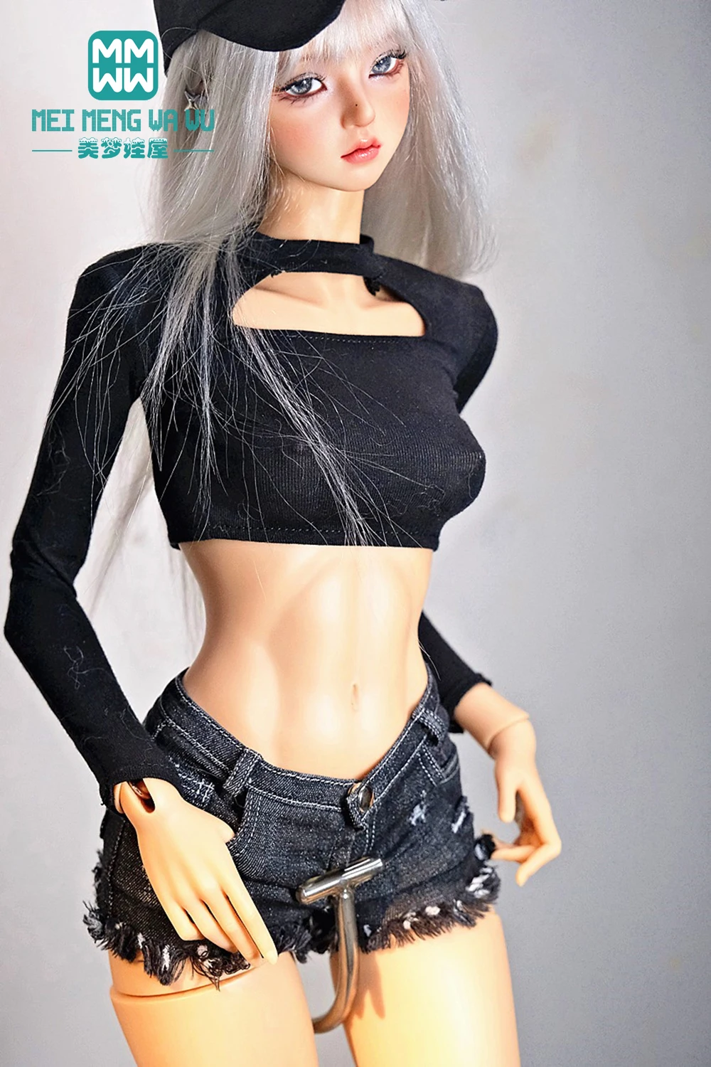 Grand buste fille Économie à la mode, denim Goals Toys Gift, Convient 63cm 1/3 BJD Butter Clothes esse SD DDL