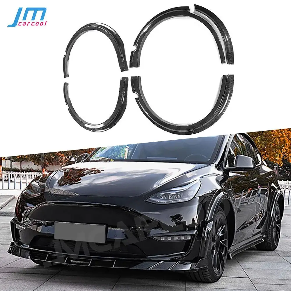 

Mudguard Lip Protector Cover Mud Guards for Tesla model Y 2021+ ABS Car Wheel Eyebrows Fender Flares