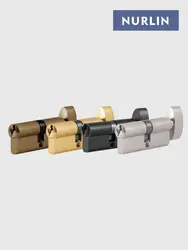 NURLIN brass European style lock cylinder key EU profile