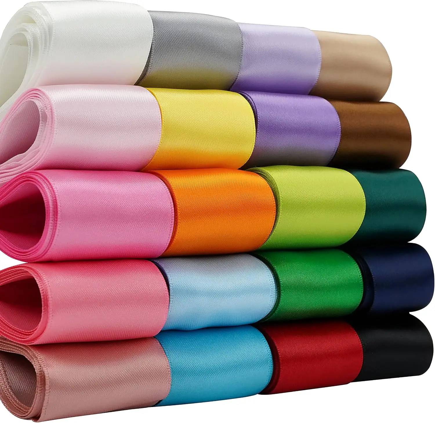 4/5/6cm Ribbon Roll Satin Ribbon Wholesale Fabric Tape for Crafts Gift Satin Ribbon for Bows Artificial DIY Apparel for Sewing