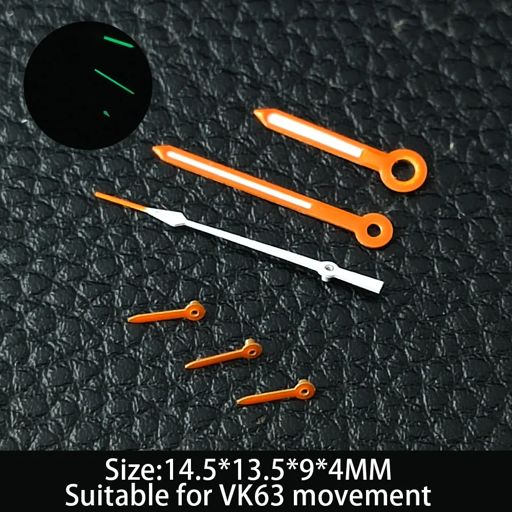 39.7mm Watch Metal Case FIT VK63 Movement Case Watch Accessories Suitable for 20mm Strap VK63 Dial Hands image 4