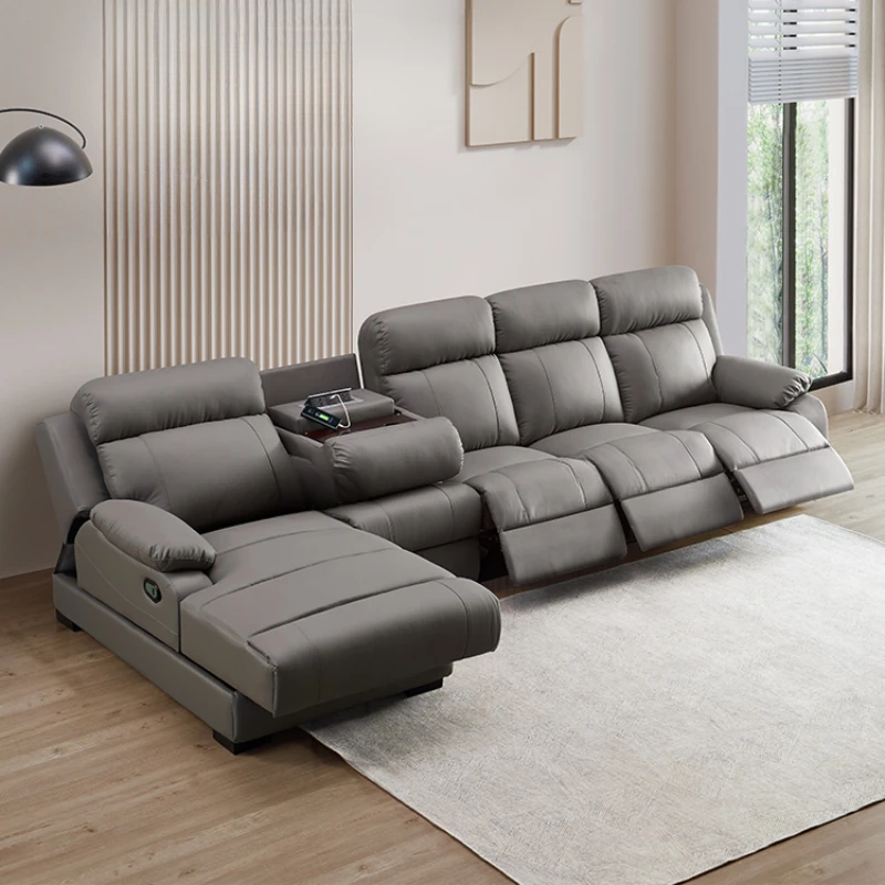 Living Room Cinema Seats Leisure Theater Power Recliner Chair Couch Sofas Relax Armchairs Electric Muebles Single Gaming