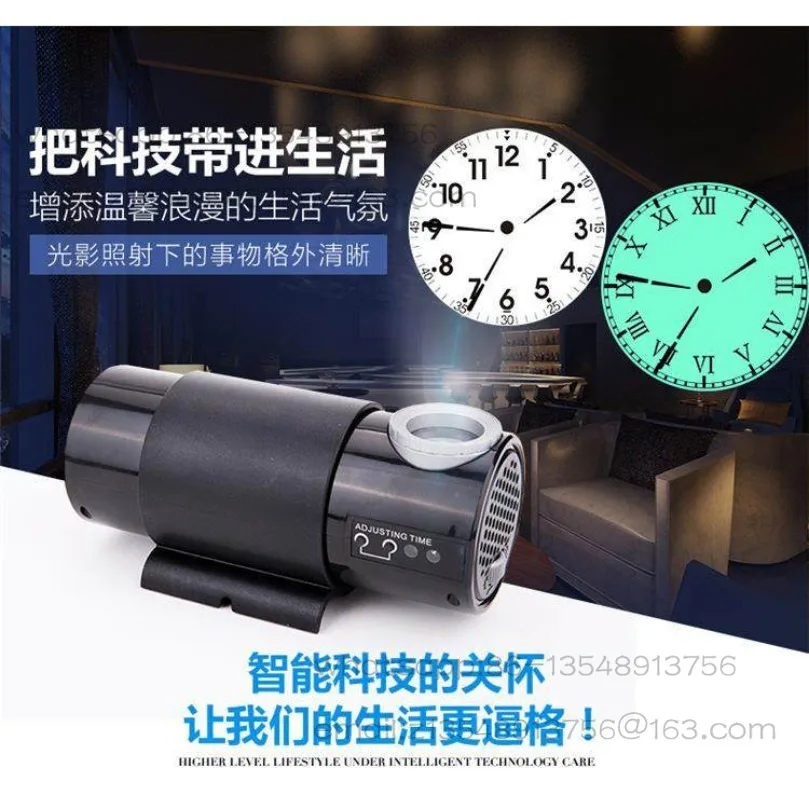 Large character projection clock LED electronic projection table, factory direct sales