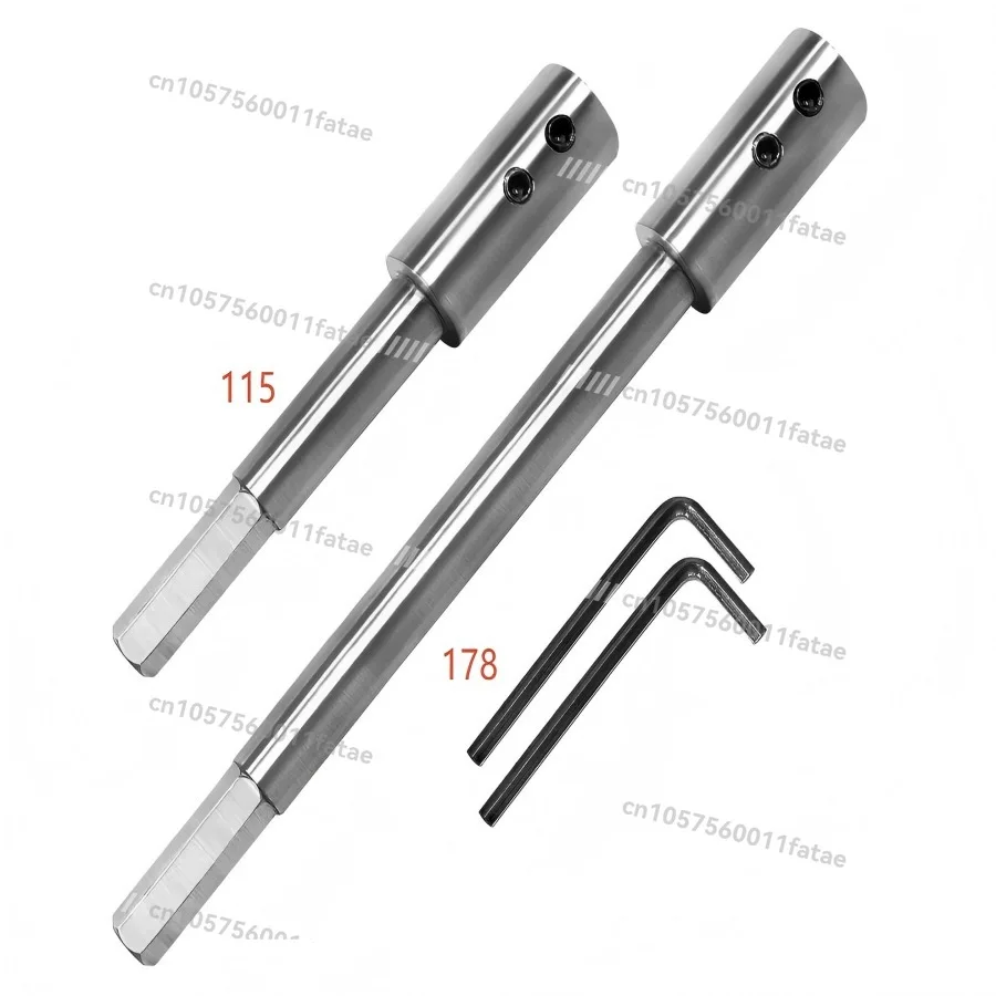 10-Inch Drill Extension Rod 3/8-inch Drill Bit + Drill Bit and Chuck Compression Wrench