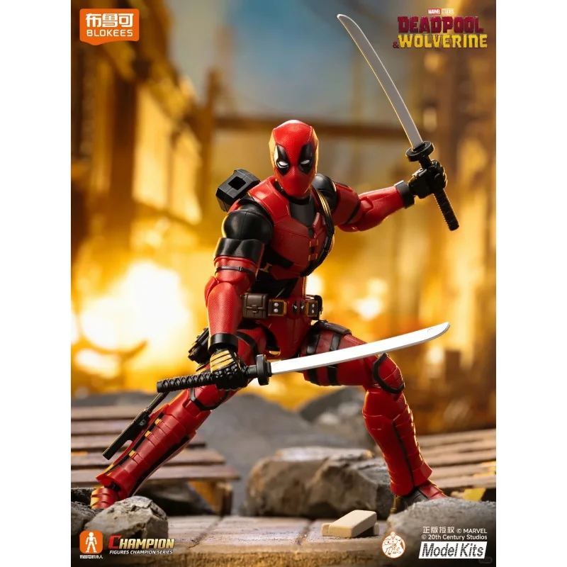New Blokees  Deadpool Beyond Edition Assembly Model Toys Beyond Edition Handheld Collection Model  Toy