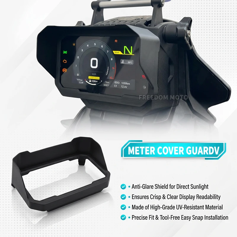 FOR CFMOTO 450MT IBEX450 700MT ADV 450NK NK450 Motorcycle Sun Visor Cover Instrument Screen Sunshade Guard Protection Dashboard