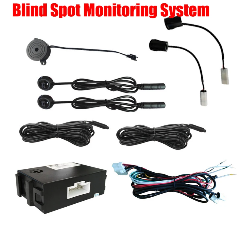 Universal Car BSD Blind Spot Monitoring System LCA Lane Change Auxiliary Warning BSM Reversing Ultrasonic  Probe Sensor