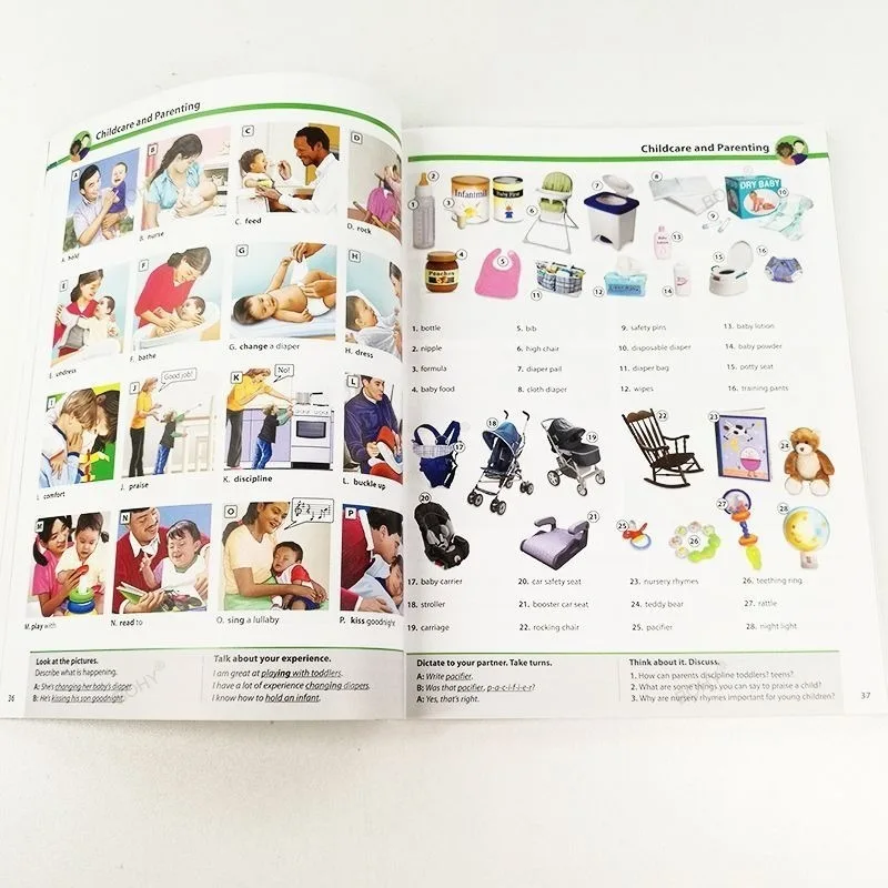 OPD Oxford Picture Dictionary Third Edition Original Children's English Learning Tool Book