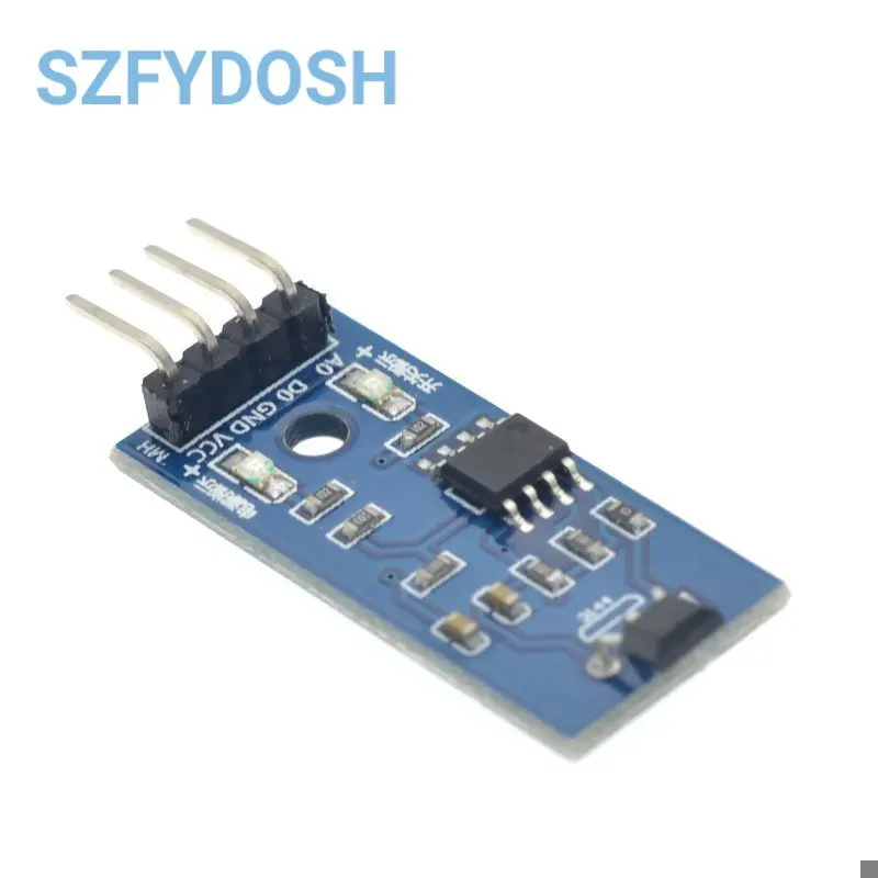 Hall Sensor Motor Speed Measurement Module 3144E Single Open Circuit Speed Sensor 3144 Count Sensor A3144 Board A3144E