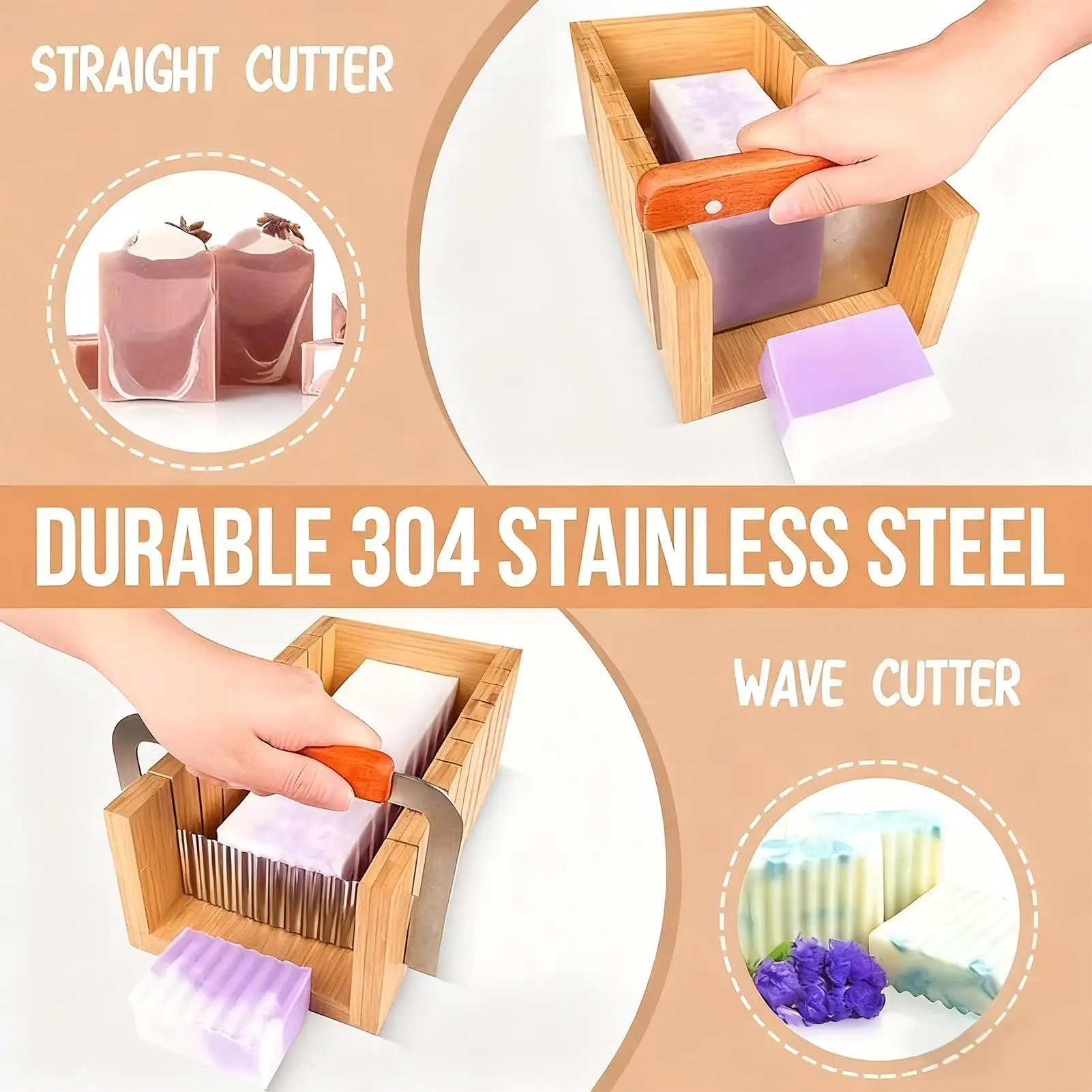 

Soap Making Molds With Cutters Quick Release Craft Supplies 47oz Bar Soap Mold For Fall Thanksgiving Cake Holiday Daily Project