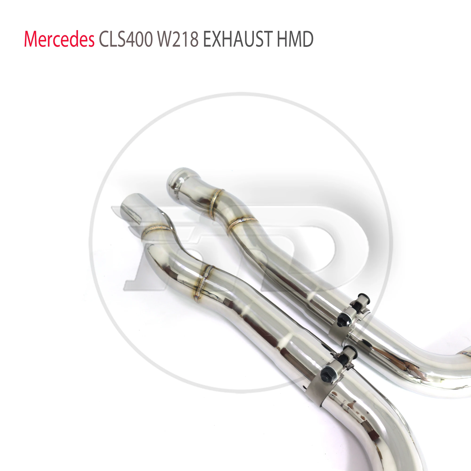 HMD Exhaust System High Flow Performance  Downpipe for Mercedes Benz CLS320 CLS350 CLS400 3.0T With Catalytic Header