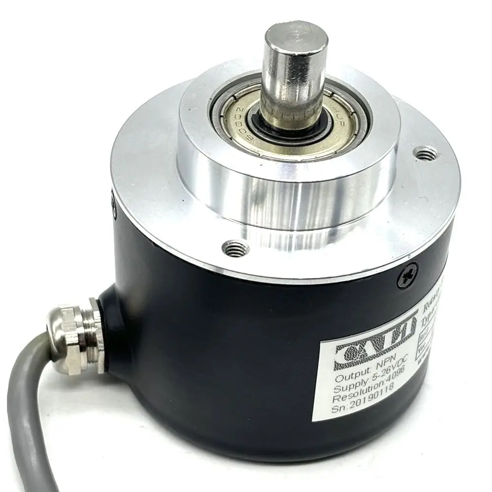 10mm Solid Shaft Push Pull Incremental Rotary Encoder GHS58-10C1024BMK526 HTL Output 1024ppr