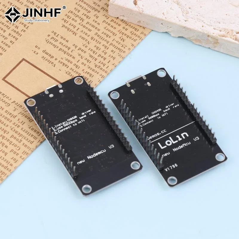 NodeMCU ESP8266 Development Board met 0,96 inch OLED-display CH340G ESP-12F WiFi-module TYPE-C USB voor Arduino/Micropython
