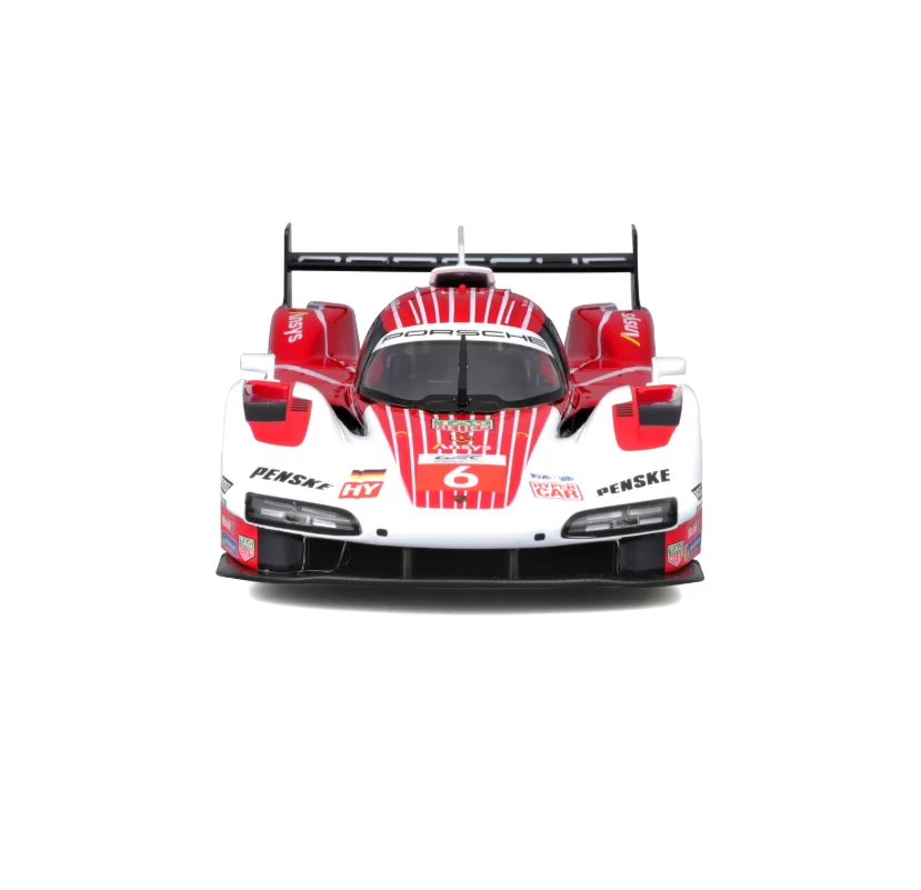 Bburago 1:24 Ferrari 499P #50 #51 LMH FORMULA RACING Luxury Vehicle Diecast Cars Model Porsche 963 24 alloy #5 #6 Collection Gif