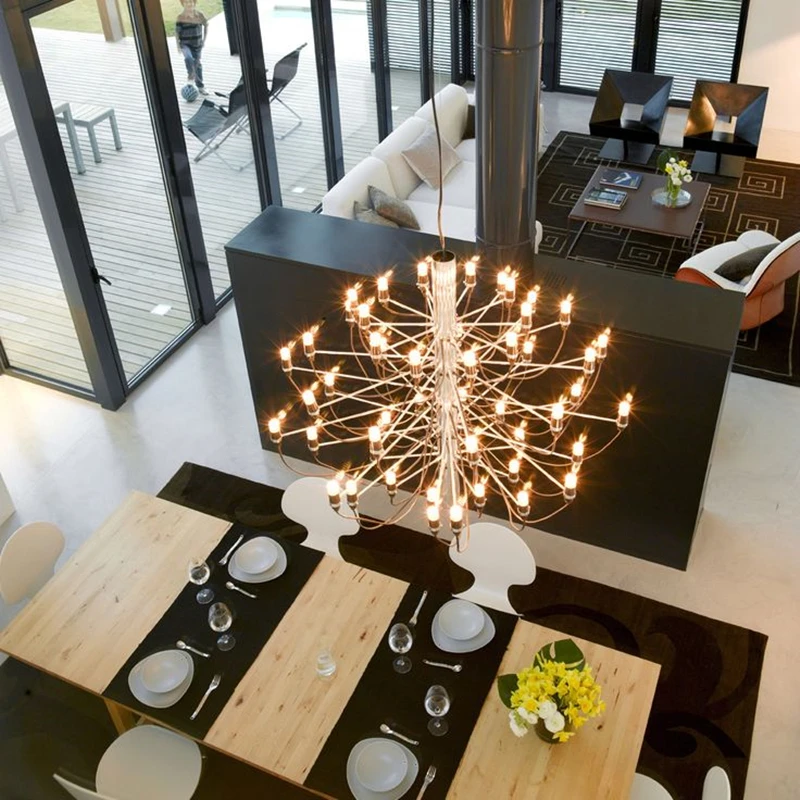 Современные скандинавские итальянские потолочные люстры Midsummer с фруктами для ресторана, лофт, лестницы, гостиной, копия подвески, зеркальная люстра