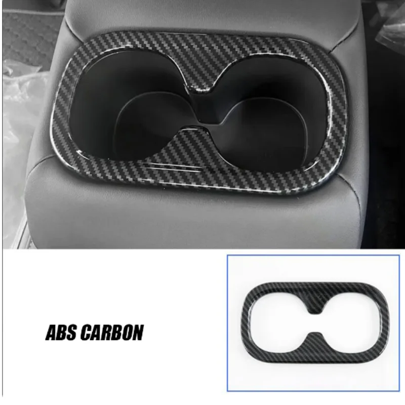 

For Honda XR-V ZR-V HR-V Vezel 2022- 2024 Rear Armrest Box Water Cup Holder Trim Covers Interior Accessories Frame HRV ZRV