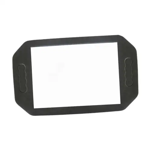 Espejo de espuma para peluquero, espejo de mano grande con doble mango, espejo de maquillaje para estilista, baño, corte de pelo, salón profesional para el hogar